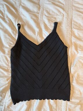 Pink Lily sweater tank top